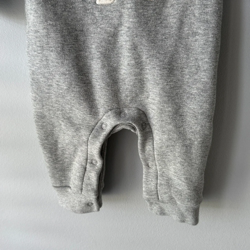 Baby Gap 0-3 Month‎ Polar Bear Fleece Lined Jumpsuit